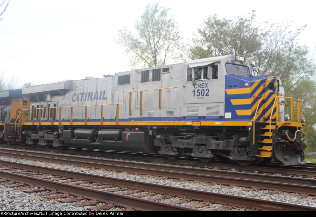 CREX 1502 Leading a Coal Train